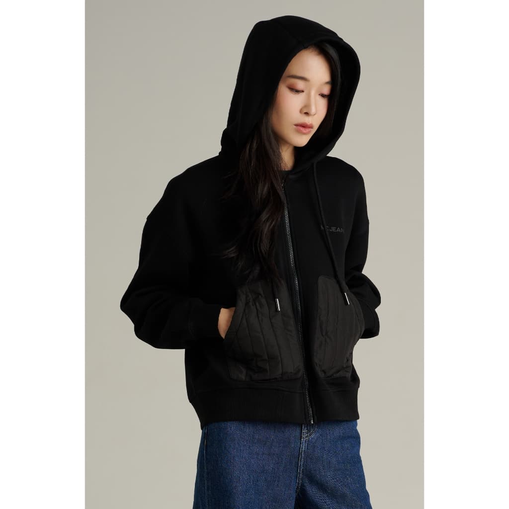 Mc JEANS เสื้อกันหนาว ฮู้ดดี้ Female แขนยาว มี 2 สี ให้เลือก MJHP267 https://wayoza.com