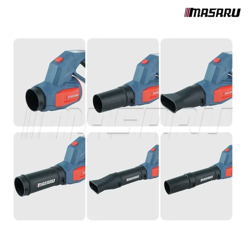 MASARU SCBL-830 550 เครื่องเป่าใบไม้ วัตต์ สวิตช์ปรับความเร็วลมตามแรงกด ไร้แปรงถ่าน Powerturbo https://wayoza.com