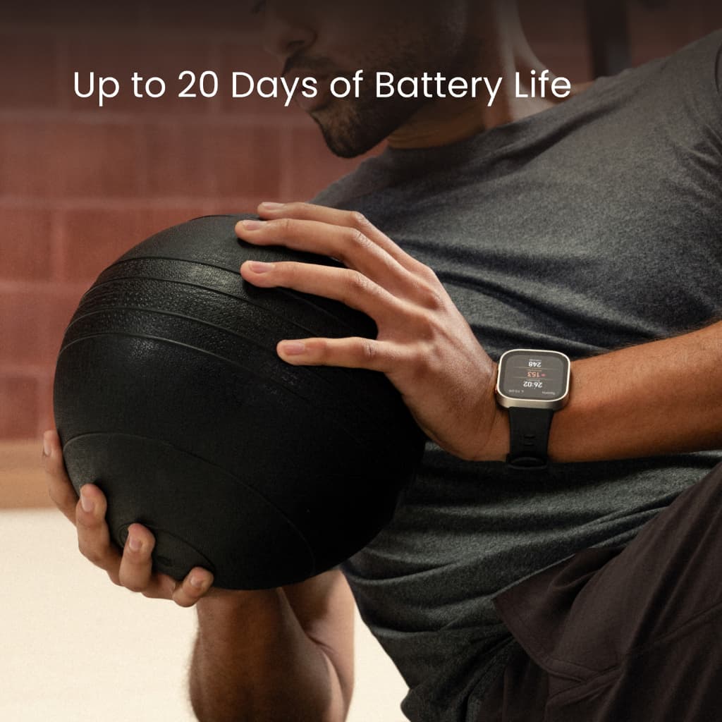 Amazfit Bip Max Smartwatch 50mm จอ AMOLED 2.07" รองรับ HYROX แบต 20 วัน GPSแผนที่ออฟไลน์ 4GB 150+ กีฬา กันน้ำ 5ATM https://wayoza.com