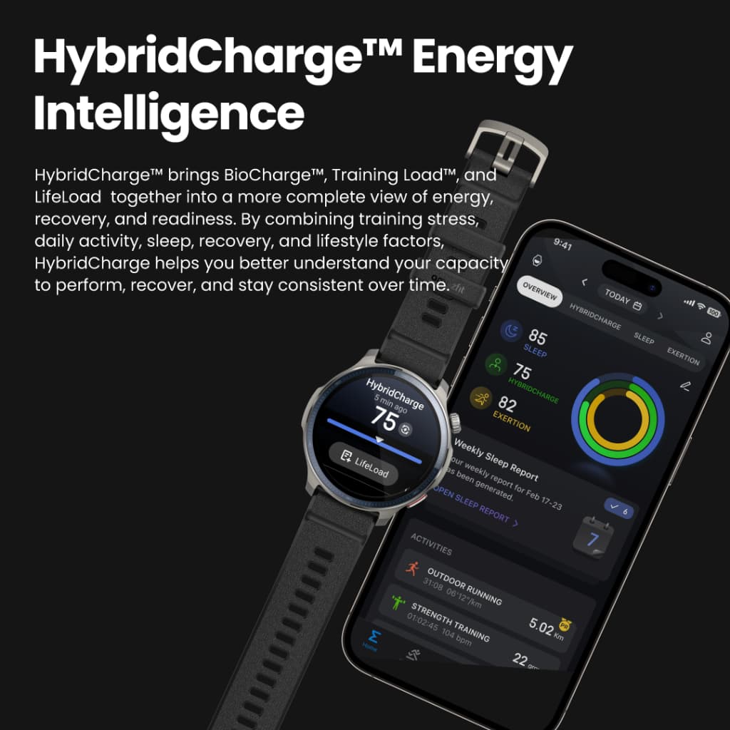 Amazfit Balance 2 47mm Smartwatch หน้าจอ AMOLED Sapphire 1.5" แบต 21วัน ฟรีแผนที่นำทาง กันน้ำ10ATM ดำน้ำลึก https://wayoza.com