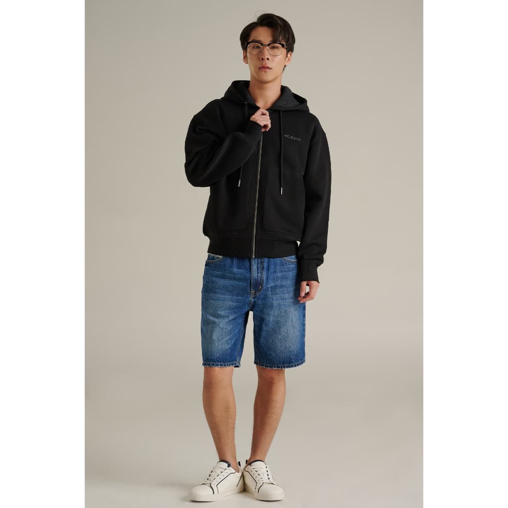 Mc JEANS เสื้อกันหนาว ฮู้ดดี้ Unisex แขนยาว มีให้เลือก 2 สี MJHZ265 https://wayoza.com