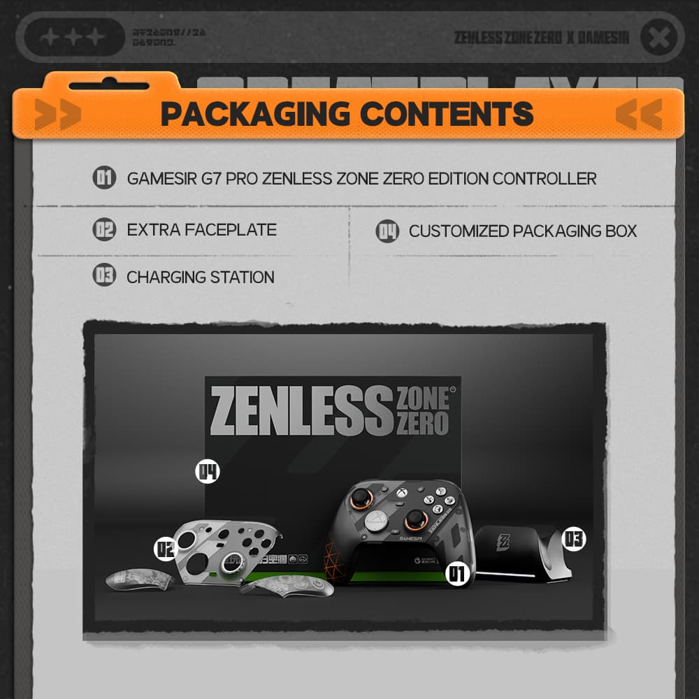 GameSir G7 Pro Zenless Zone Zero Edition Wireless Controller for Xbox, PC & Android จอยเกมไร้สาย https://wayoza.com
