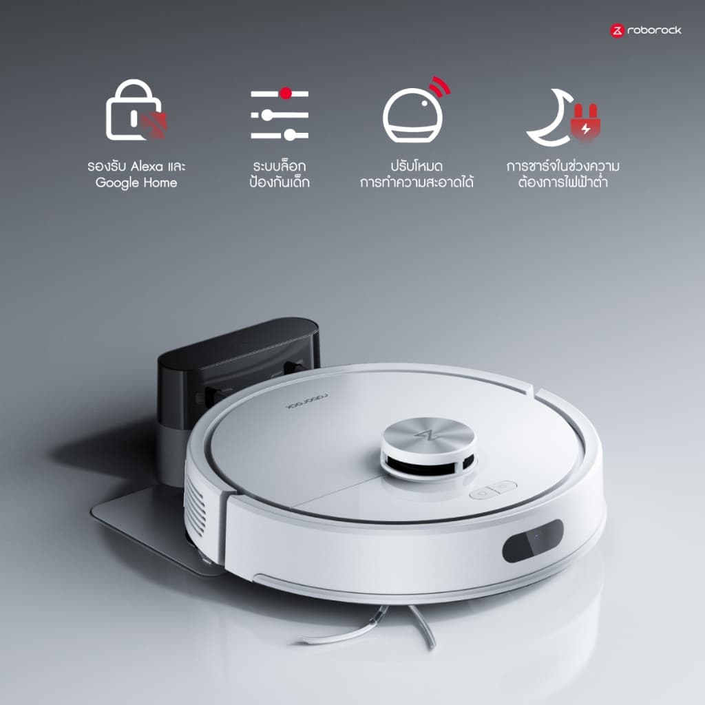 Roborock Q7 Pro Max หุ่นยนต์ดูดฝุ่นอัจฉริยะ ดูดถู 13000Pa LiDAR กันผมพัน HyperForce™ ควบคุมผ่านแอป รับประกัน 2 ปี https://wayoza.com