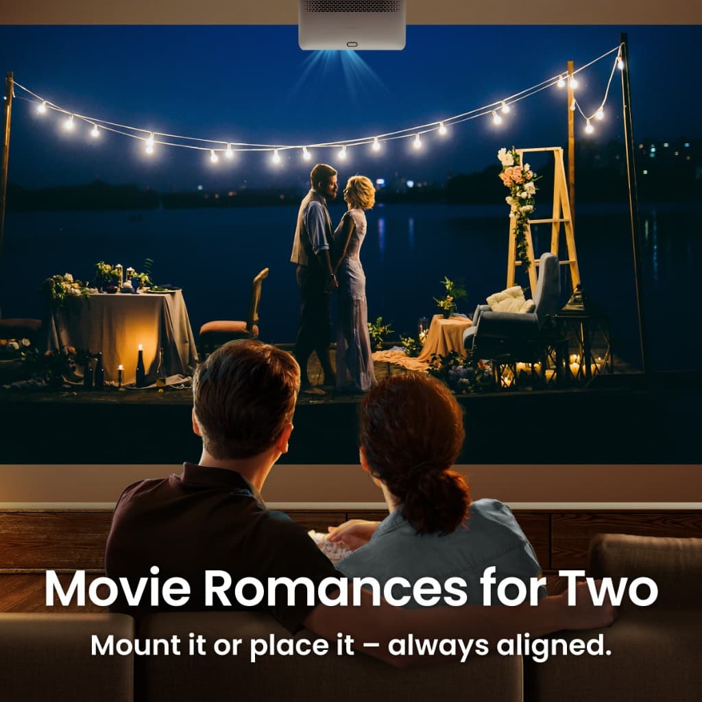 BenQ TK705STi โปรเจคเตอร์ Google TV 4K 3000lm HDR Short Throw Built-in Home Entertainment Projector https://wayoza.com