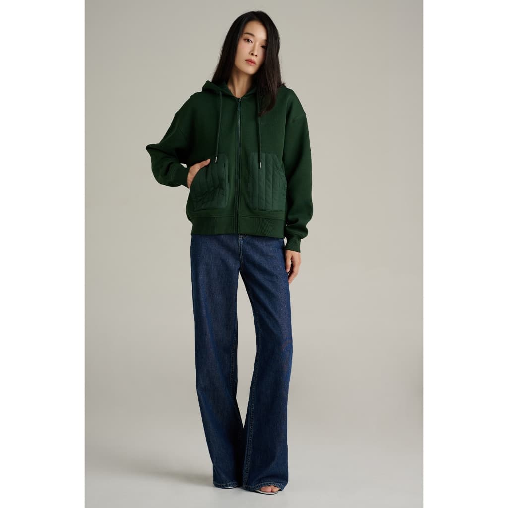 Mc JEANS เสื้อกันหนาว ฮู้ดดี้ Female แขนยาว มี 2 สี ให้เลือก MJHP267 https://wayoza.com