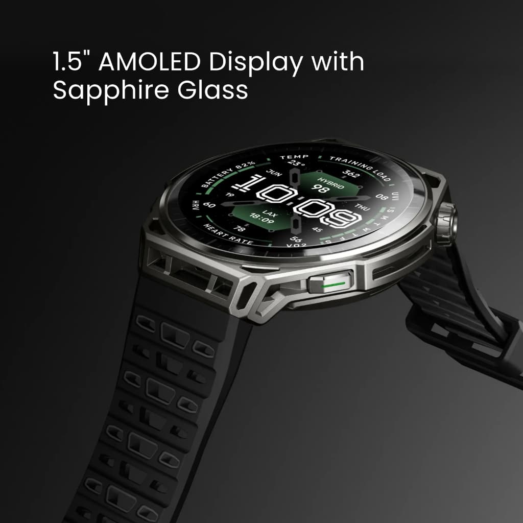 Amazfit Balance 3 Titanium สมาร์ทวอทช์ 48mm GPS จอAMOLED Sapphire 1.5" แผนที่ออฟไลน์ 64GB แบต 21 วัน https://wayoza.com