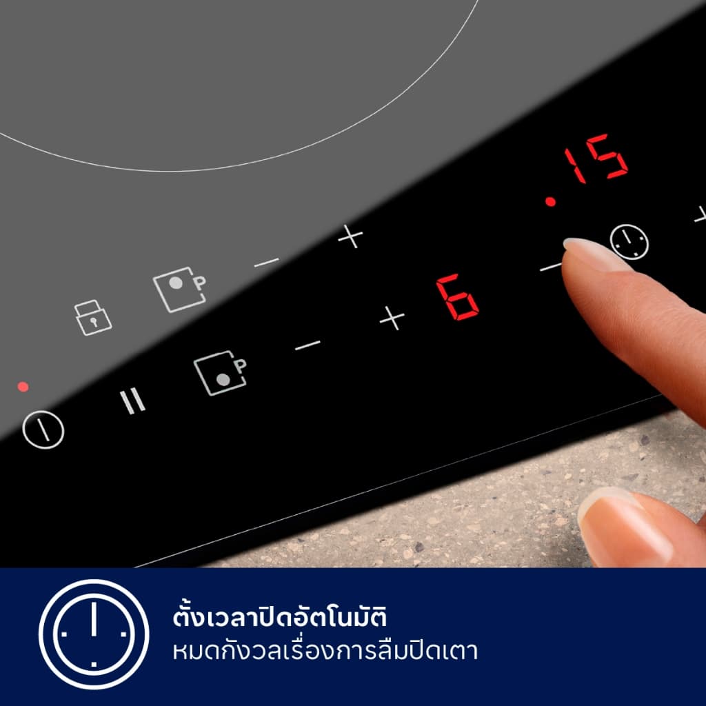 Electrolux รุ่น ETD29KC เตาแม่เหล็กไฟฟ้า 2000 วัตต์ ขนาด 28 ซม. ควบคุมระบบสัมผัส ปรับความร้อน 8 ระดับ ประหยัดพลังงาน https://wayoza.com