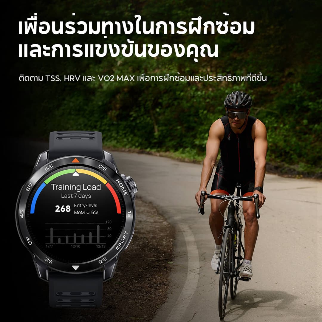 Mibro Watch GS Pro2 สมาร์ทวอทช์ คุยโทรศัพท์ได้ GPS ในตัว กันน้ำ 5ATM หน้าจอ AMOLED HD ขนาด 1.43 นิ้ว โหมดไตรกีฬา https://wayoza.com