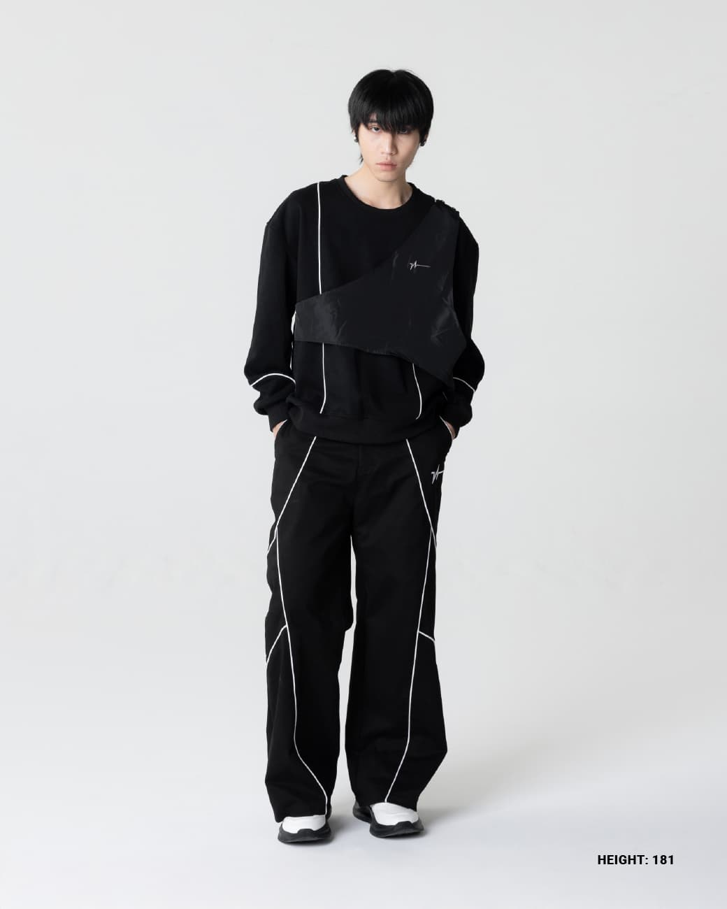 URTHE - กางเกง ขายาว Col. DARKWAVE รุ่น DW PARADOX PANTS https://wayoza.com