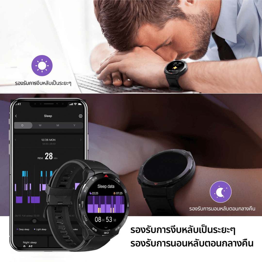 Mibro Watch GS Pro/ GS Pro2 สมาร์ทวอทช์ คุยโทรศัพท์ได้ GPS ในตัว กันน้ำ 5ATM หน้าจอ AMOLED HD ขนาด 1.43 นิ้ว https://wayoza.com