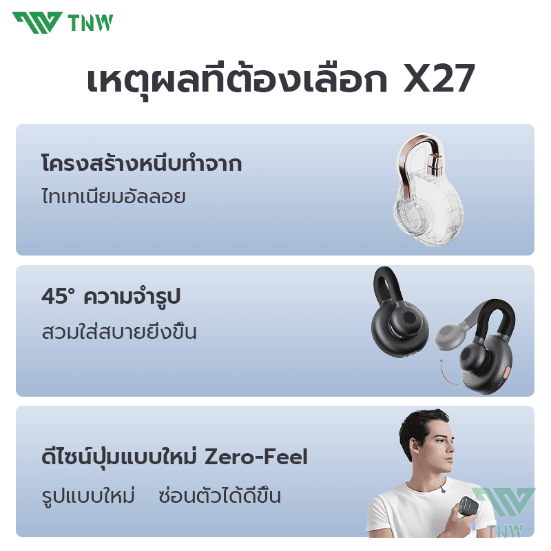 TNW X27 ไมโครโฟนไร้สาย AI ตัดเสียงรบกวน ไมโครโฟนแบบหนีบเสื้อ ขนาดพกพา สําหรับ iPhone/Andriod ไมค์สำหรับการถ่ายทอดสด Vlog https://wayoza.com