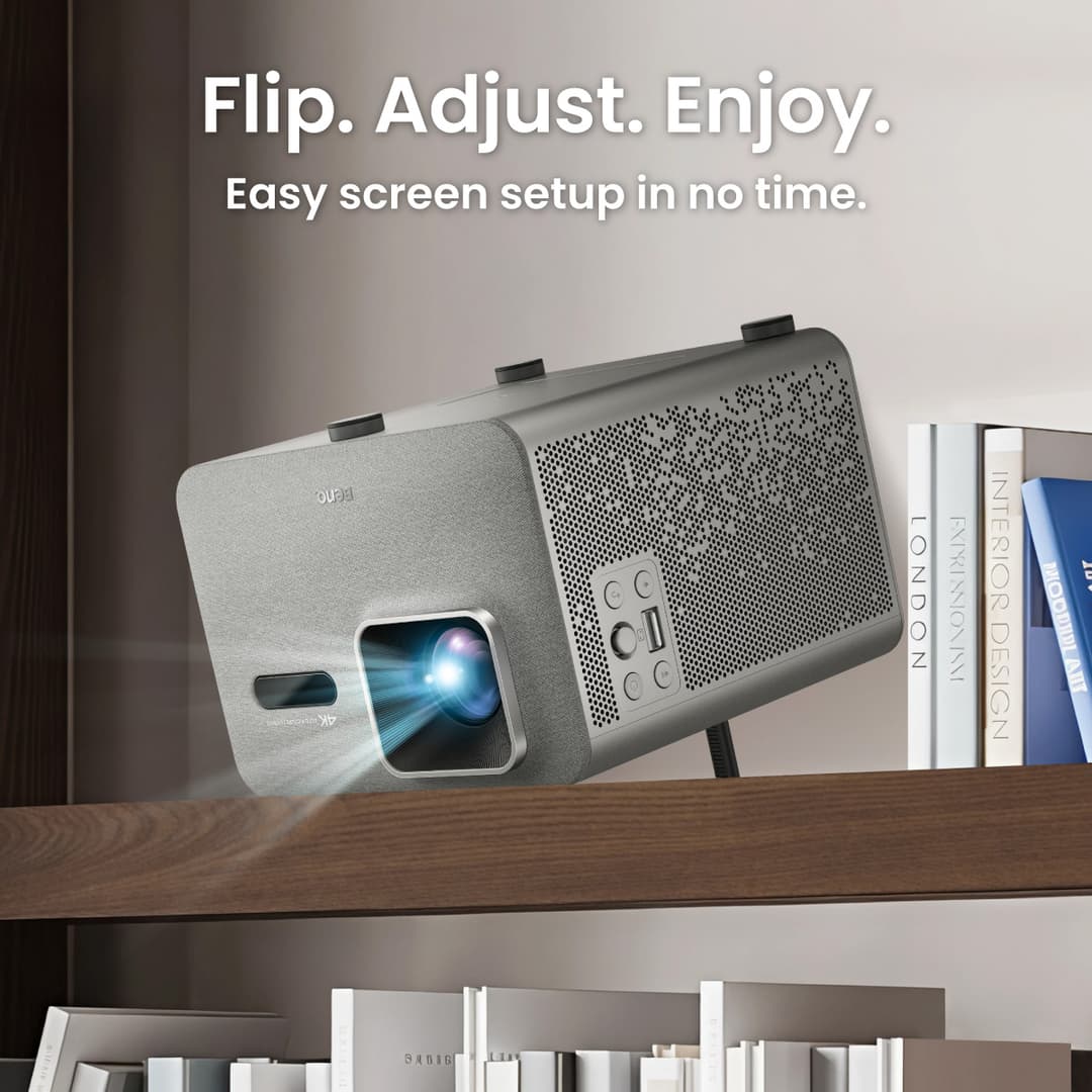 BenQ TK705STi โปรเจคเตอร์ Google TV 4K 3000lm HDR Short Throw Built-in Home Entertainment Projector https://wayoza.com