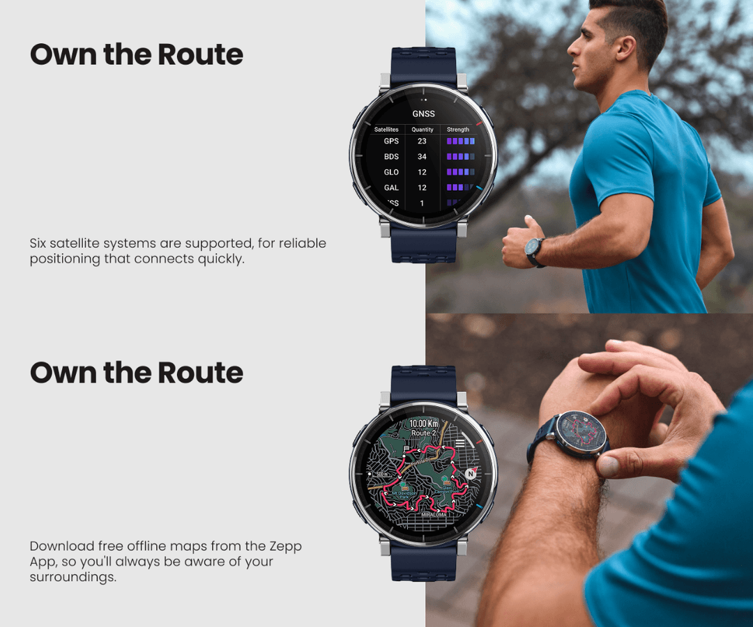 Amazfit Active 3 Premium รุ่นใหม่ หน้าจอ AMOLED 1.32" 3000nits หน้าจอ Sapphire Built-in running workouts https://wayoza.com