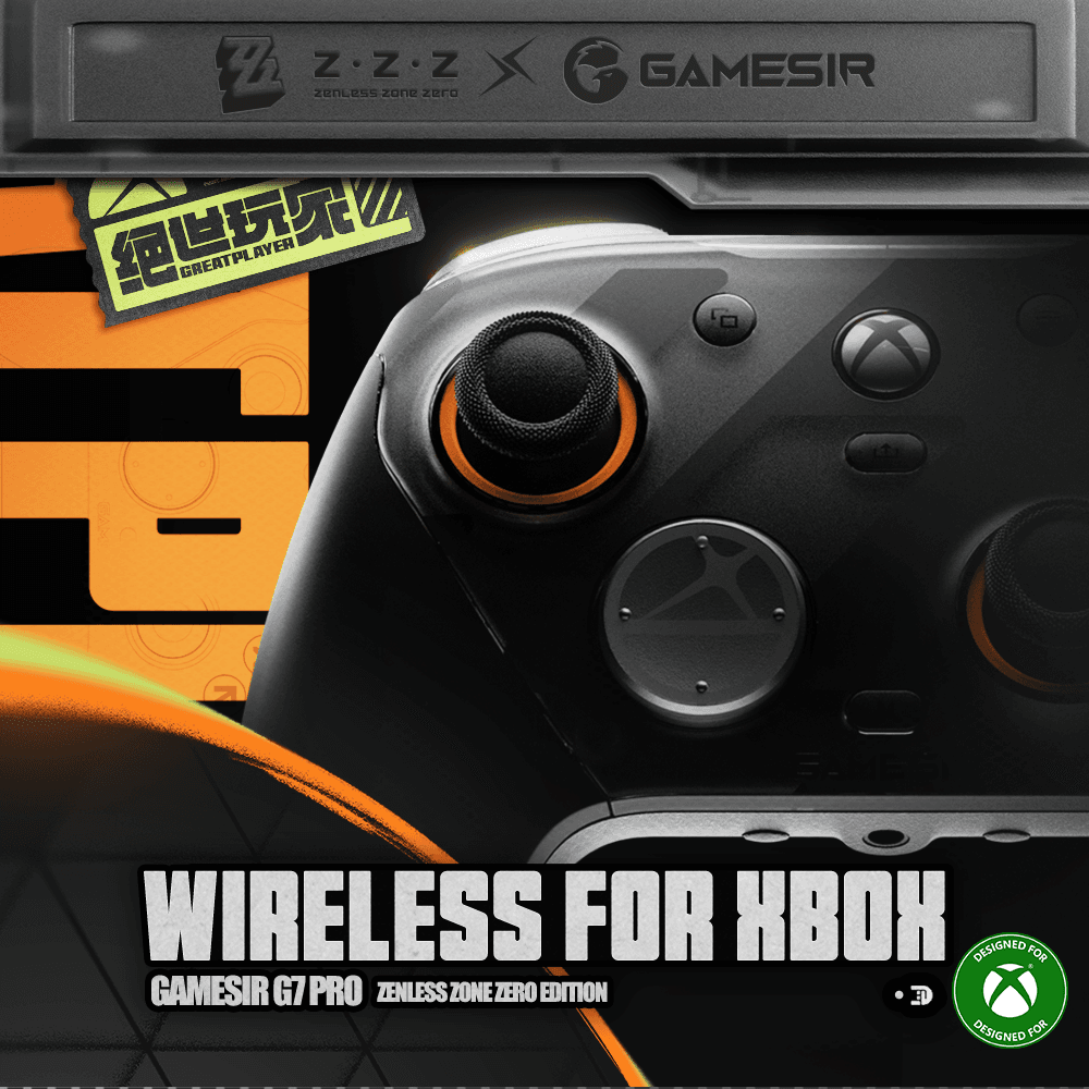 GameSir G7 Pro Zenless Zone Zero Edition Wireless Controller for Xbox, PC & Android จอยเกมไร้สาย https://wayoza.com