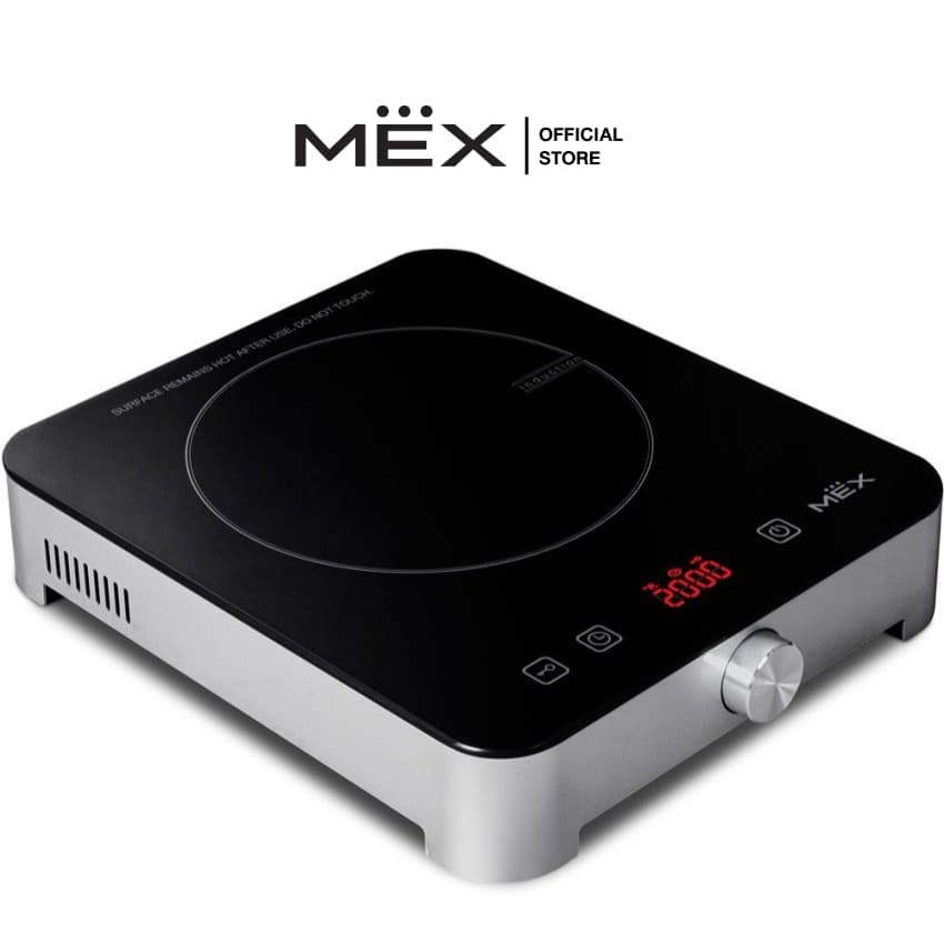 MEX รุ่น PIC11S เตาแม่เหล็กไฟฟ้า 2000 วัตต์ แบบตั้งโต๊ะ 1 หัวเตาขนาด 19.6 ซม. (พร้อมหม้อและฝาแก้วปิดหม้อ) https://wayoza.com