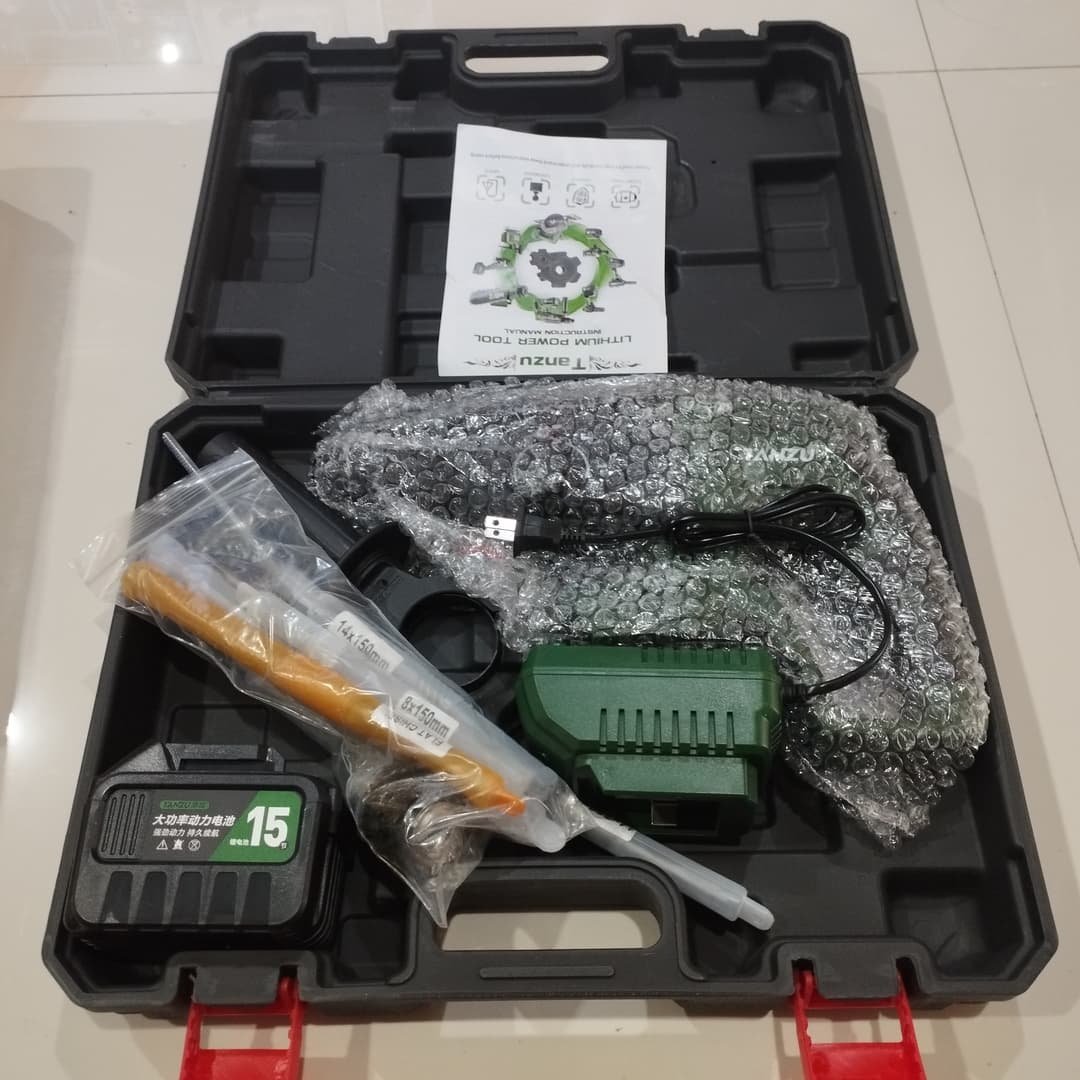 TANZU รุ่น TZ-Z-100 สว่านโรตารี่ สว่านไร้สาย มอเตอร์ไร้แปรงถ่าน สว่านกระแทกไร้สาย สว่านโรตารี่ไร้สาย สว่านเจาะผนังปูน 21V https://wayoza.com