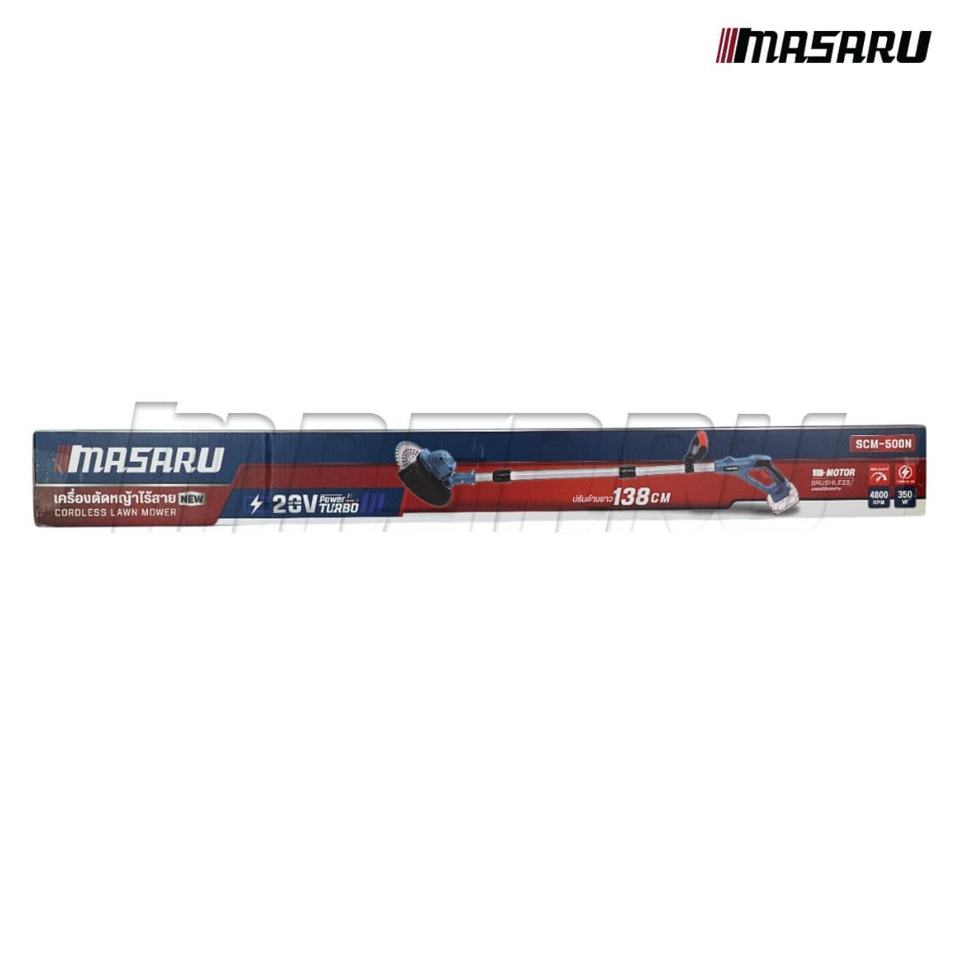 MASARU รุ่น SCM-500 เครื่องตัดหญ้าไฟฟ้าไร้สาย ฟรีอุปกรณ์เสริม เครื่องตัดหญ้าไฟฟ้า เครื่องตัดหญ้าใช้แบตเตอรี่ https://wayoza.com