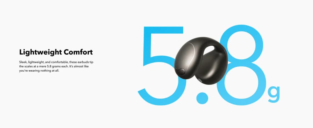 SOUNDCORE C40i Flexible and Comfortable Clip-On Earbuds หูฟังบลูทูธไร้สาย หูฟังไร้สาย หูฟังบลูทูธ เสียงเบสหนัก กันน้ํา https://wayoza.com