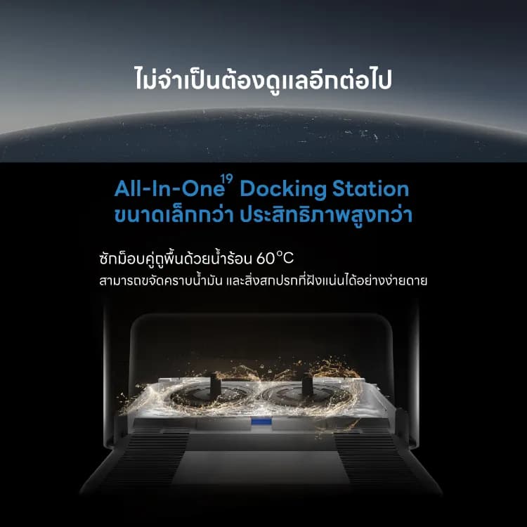 ECOVACS DEEBOT X2 OMNI หุ่นยนต์ดูดฝุ่น ถูพื้น อัจฉริยะ พร้อมสถานีชาร์จ All-In-One ช่วยดูแลแบบครบครัน https://wayoza.com