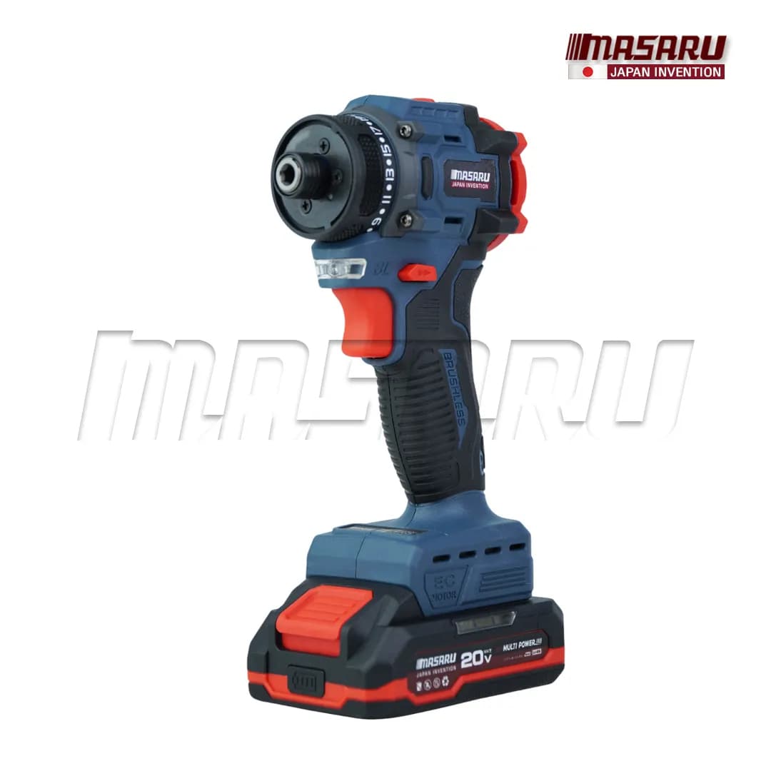 MASARU รุ่น SCDS-175 แรงบิด 80 N.m ไขควงคลัชไร้สาย (CORDLESS SCREWDRIVER) 2IN1 ได้ทั้งงานไขควงคลัช และงานสว่าน https://wayoza.com