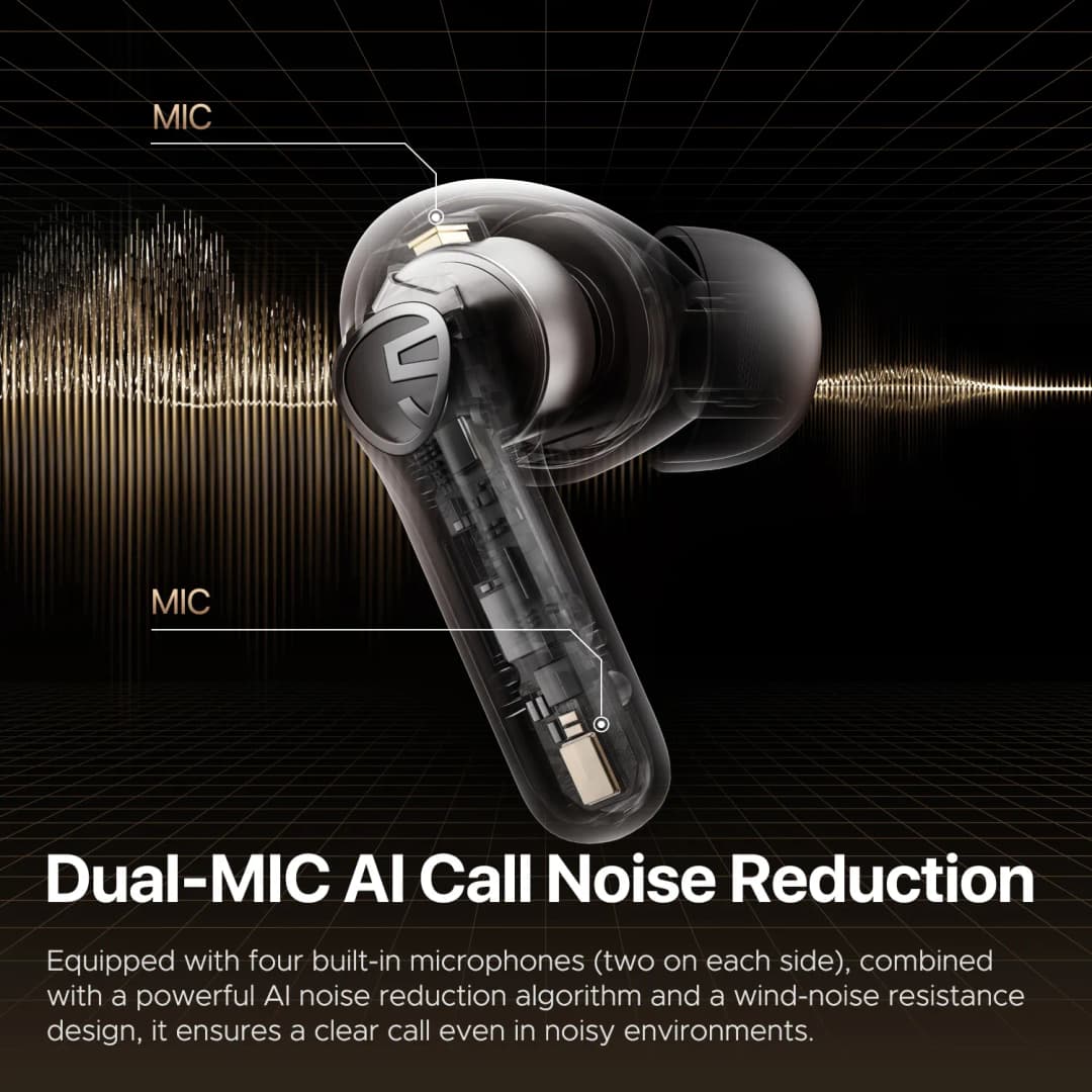 SOUNDPEATS T3 Pro หูฟังไร้สาย Bluetooth 5.4 หูฟังบลูทูธ ANC มี Game Mode https://wayoza.com