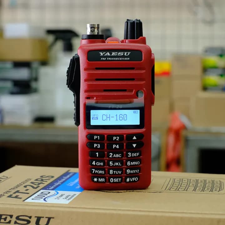 YAESU วิทยุสื่อสาร FT-24RS กำลังส่ง 5 วัตต์ เครื่องแดง ถูกที่สุด สามารถออกใบกำกับภาษีได้ https://wayoza.com