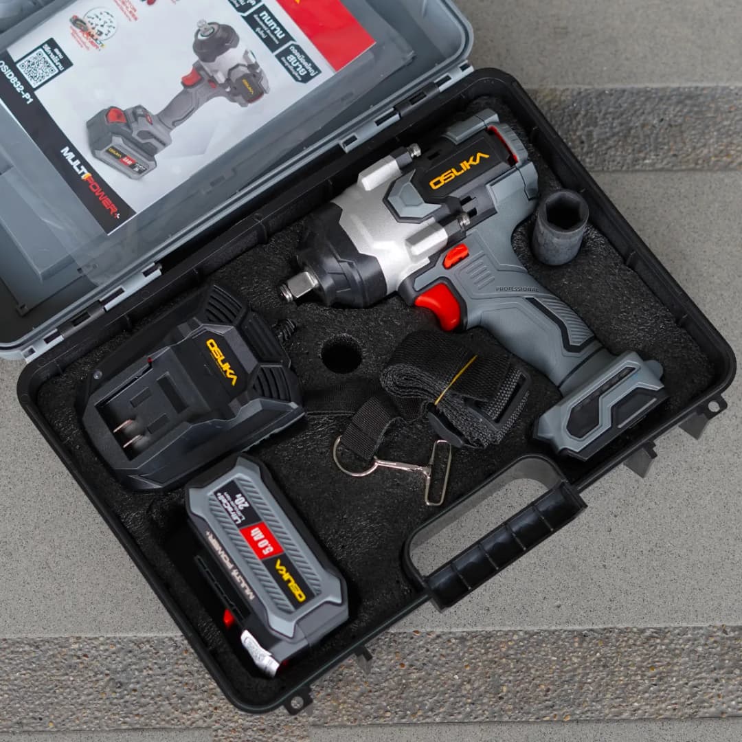 OSUKA รุ่น OSID832-P1 แรงบิด 920 N.m บล็อกไฟฟ้าไร้สายไร้แปรงถ่าน  บล็อกแบต https://wayoza.com