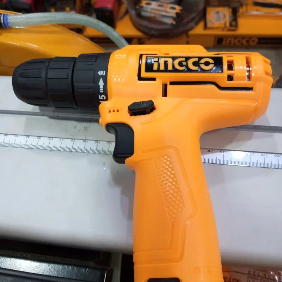 INGCO รุ่น CDLI12428 แรงบิด 20 N.m ไขควงคลัชไร้สาย เจาะ ขันสกรู สว่านไร้สาย 12V https://wayoza.com