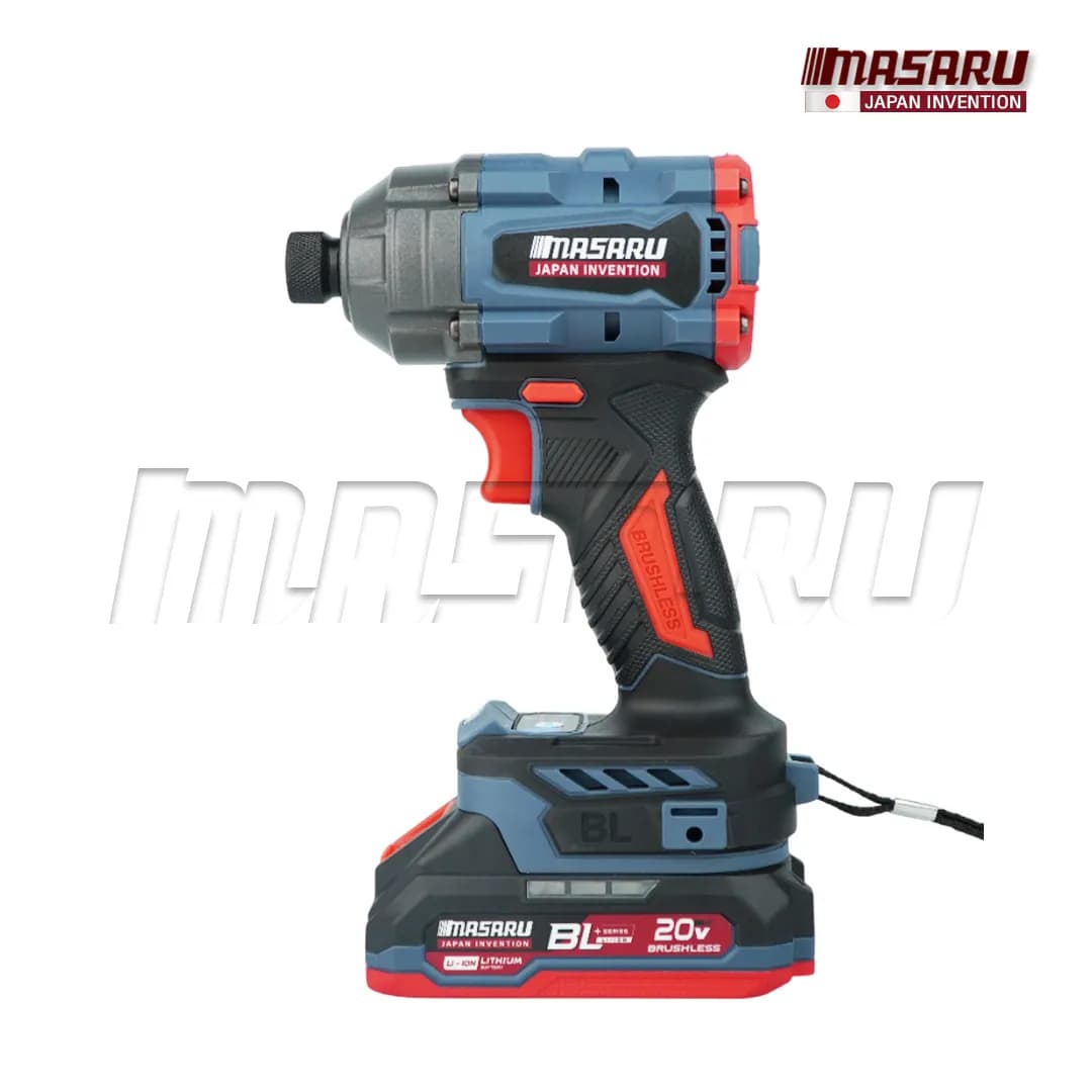 MASARU รุ่น SCDI-145 แรงบิด 250 N.m ไขควงกระแทกไร้สาย 20 V มอเตอร์บลัสเลส สว่านกระแทก สว่านmasaru พร้อมใช้งาน https://wayoza.com